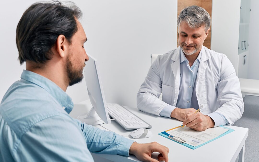 Consultation,With,Urologist-andrologist,To,Man,Patient,And,His,Male,Reproductive