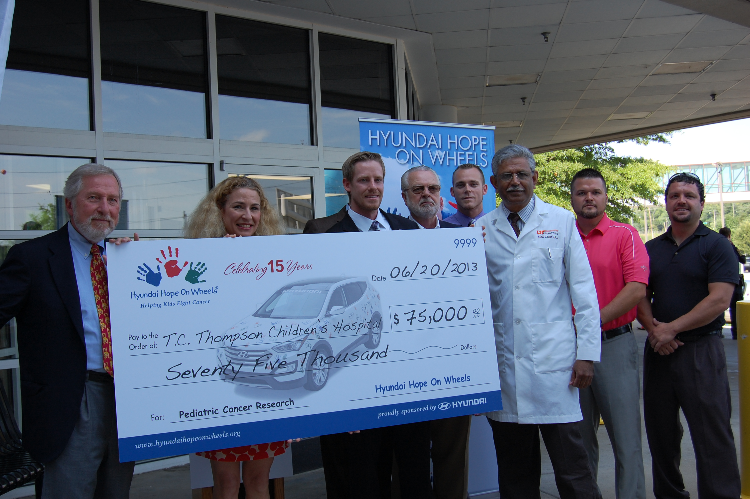 HYUNDAI HOPE ON WHEELS® AWARDS CHILDREN’S HOSPITAL AT ERLANGER WITH $75,000 HYUNDAI SCHOLAR GRANT TO DEVELOP FIRST PEDIATRIC CANCER SURVIVORSHIP CLINIC IN SOUTHEAST TENNESSEE