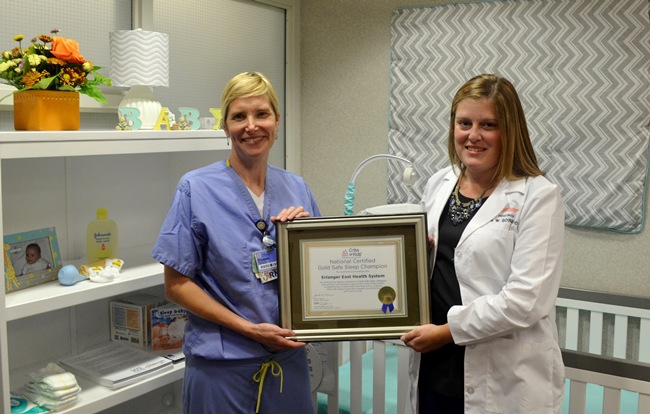 Erlanger specialists stress the importance of infant safe sleep to prevent sudden infant death syndrome