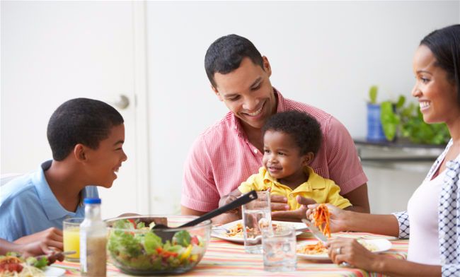 The importance of family meal time