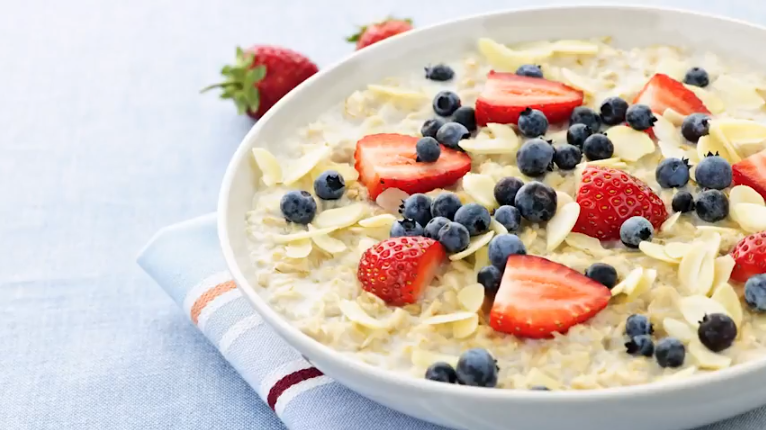 A healthy breakfast for active adults