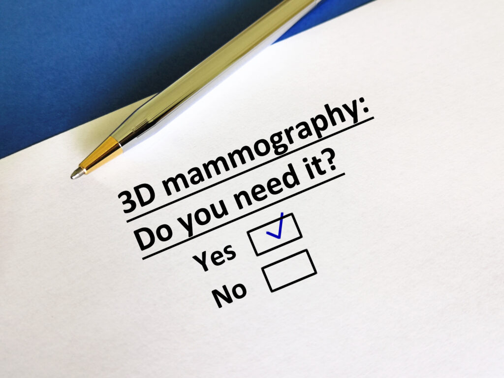 3D Erlanger mammogram